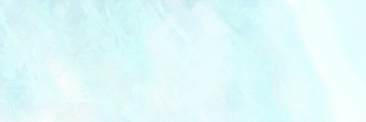 light cyan, pale turquoise and mint cream color background with space for text or image. vintage texture, distressed old textured painted design. can be used as header or banner