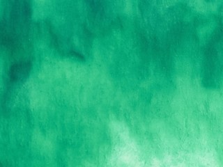 Abstract green tone acrylic painted background. Modern artwork. Brush stroked painting. Acrylic color backdrop hand drawn painting on paper with copy space.- Illustration.