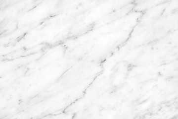 White Carrara Marble natural light surface for bathroom or kitchen countertop - 308195340