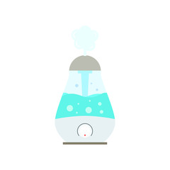 Humidifier air diffuser icon. vector illustration