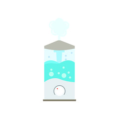 Naklejka premium Humidifier air diffuser icon. vector illustration