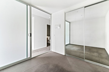 Empty and unfurnished brand new apartment