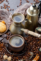 Black coffeeblack, brown, background, drink, cup, coffee, food, old, table, white, hot, traditional, breakfast, beverage, aroma, espresso, caffeine, mug, cafe, dark, text on an old background in a cup