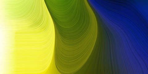 smooth swirl waves background illustration with khaki, dark slate gray and olive color