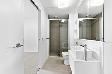 Empty and unfurnished brand new apartment