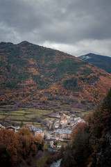 Fototapeta premium Broto Mountains,Spain