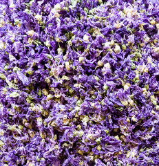 Fototapeta premium Lavender tea on the market