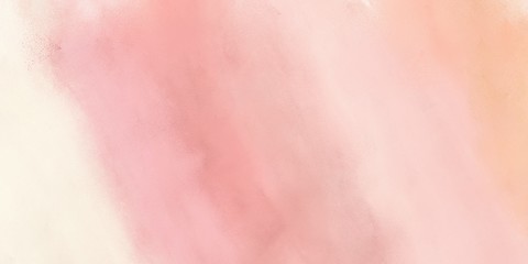 abstract painting background graphic with baby pink, linen and dark salmon colors and space for text or image. can be used as header or banner