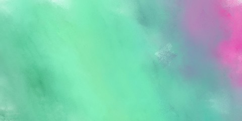 Obraz premium old color brushed vintage texture with medium aqua marine, orchid and dark gray colors. distressed old textured background with space for text or image. can be used as header or banner