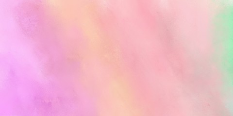 Fototapeta na wymiar painting background illustration with baby pink, plum and tea green colors and space for text or image. can be used as header or banner