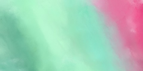painting vintage background illustration with pastel blue, pale violet red and pastel magenta colors and space for text or image. can be used as header or banner