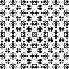 Geometric grunge vector pattern black and white
