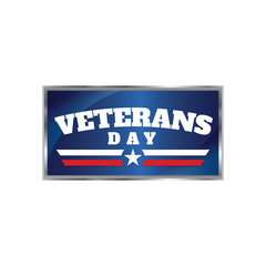 Veterans day background. Vector illustration.