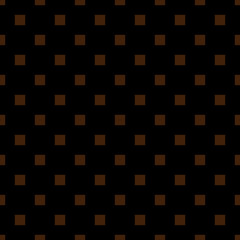 Geometric square polka seamless pattern vector illustration. Black, brown color.  Perfect for backgrounds, backdrop, fabric designs and wallpapers.