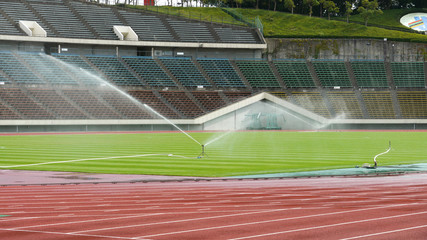 Fototapeta premium 陸上競技場