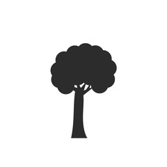 silhouette of tree icon