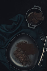 Stilllife mit Schokolade