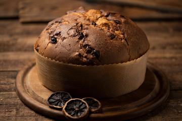 Panettone is the traditional Italian dessert for Christmas.