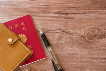 パスポートと手帳