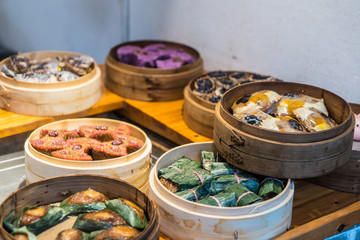All kinds of traditional Chinese snacks in Suzhou