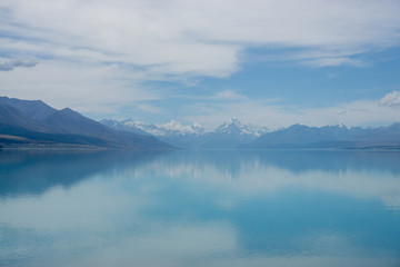 Fototapeta na wymiar Blue lake