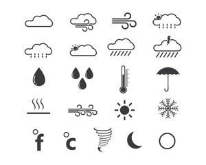 weather vector icon illustration