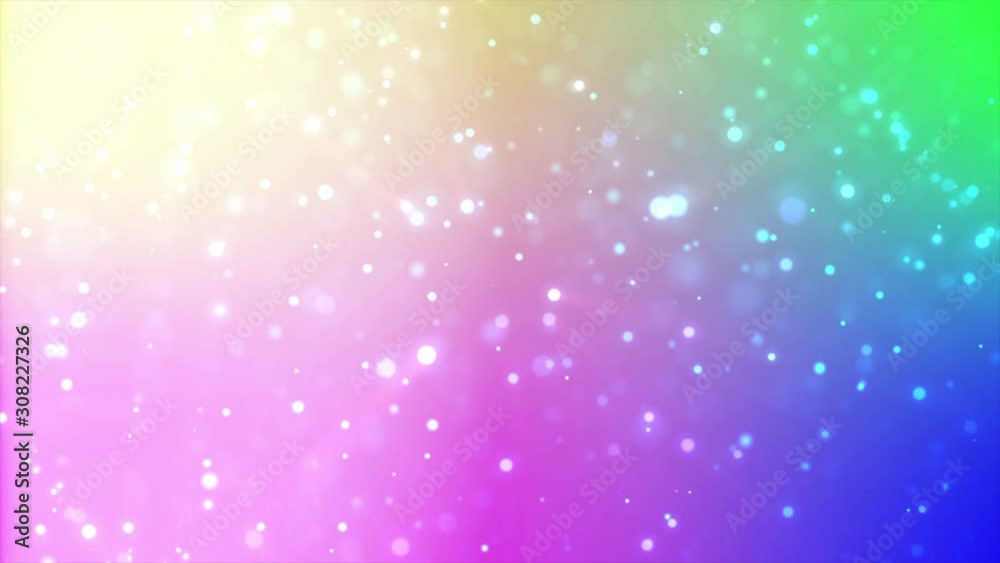 Poster abstract background blurred and defocus dot particle with lighting effect, dark and grain processed