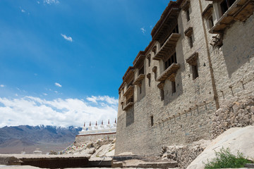Ladakh, India - Jul 06 2019 - Shey Monastery (Shey Palace) in Ladakh, Jammu and Kashmir, India.