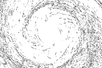 Silver confetti point.