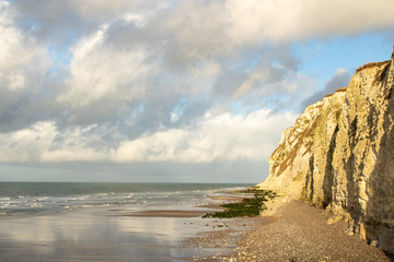 Les falaises de craie du Cap Blanc-Nez