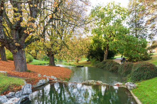 Parc Barbieux &agrave; Roubaix - La rivi&egrave;re