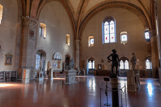 Panoramic view of interior in Bargello