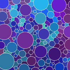 abstract vector stained-glass mosaic background