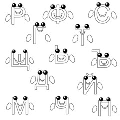 Consonant letters of the Russian alphabet part 2