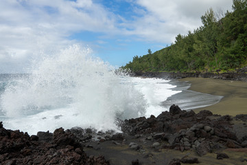 plage de la côte de la réunion