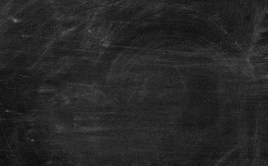 Blank, empty black chalkboard, blackboard texture