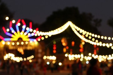 chinese lanterns at night