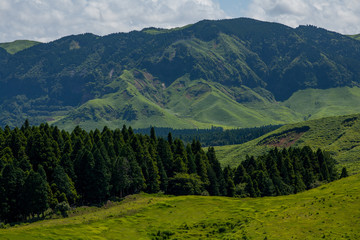 夏の阿蘇山