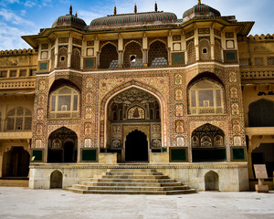 Fototapeta premium Amber Fort: Jaipur, India