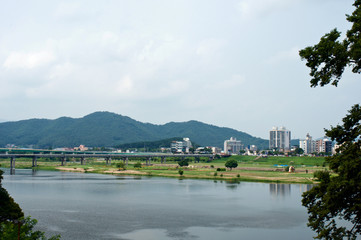 Fototapeta premium Gongju Gongsanseong Fortress in South Korea