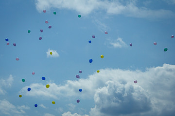 空飛ぶ風船