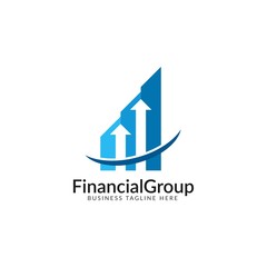 financial logo vector design concepts