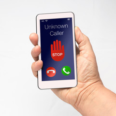 Stop don't answer unknown caller number
