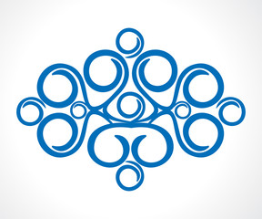 abstract background with floral