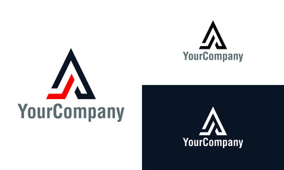 Luxury construction, architecture and letter A logo icon design template elements. Simple minimalist template graphic illustration. Creative vector emblem, for icon or design concept.