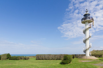 Obraz premium Le Phare d'Alprech à le Portel