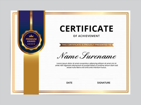 Certificate of Appreciation Template Design