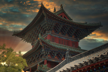 Fototapeta na wymiar Shaolin is a Buddhist monastery in central China.