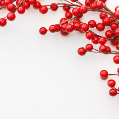 Naklejka na ściany i meble Christmas Berries