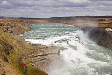 Gullfoss Waterfall, Iceland